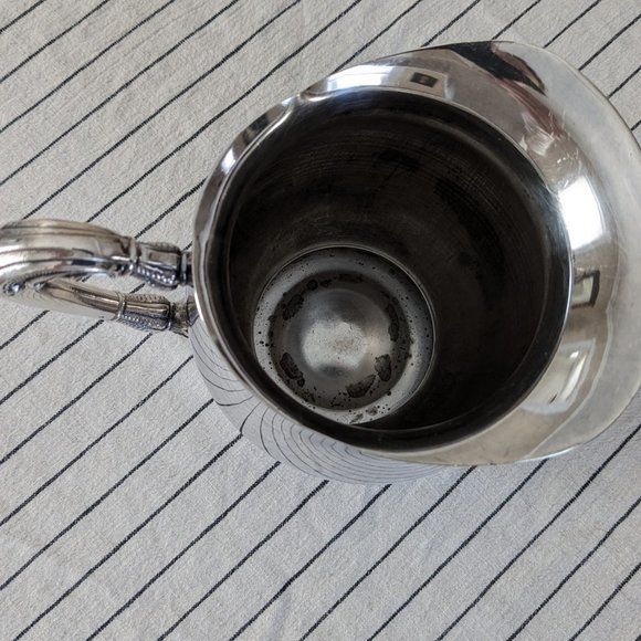 Antique Silver Plate Small Milk Creamer Jug - Picture 4 of 4